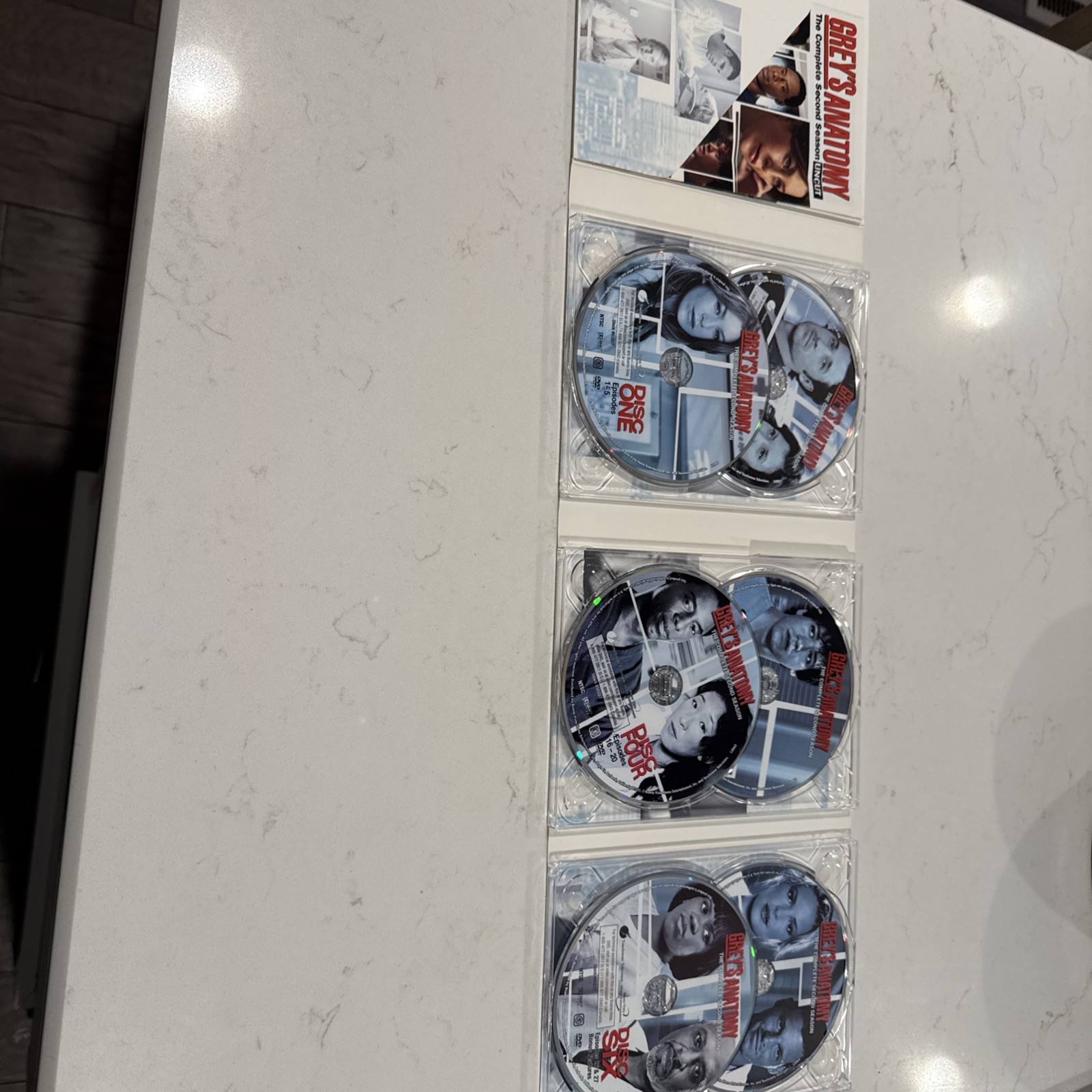 Greys Anatomy Seasons 1-3 1 2 3 DVD, 2006 TV Series Show Medical Drama McDreamy