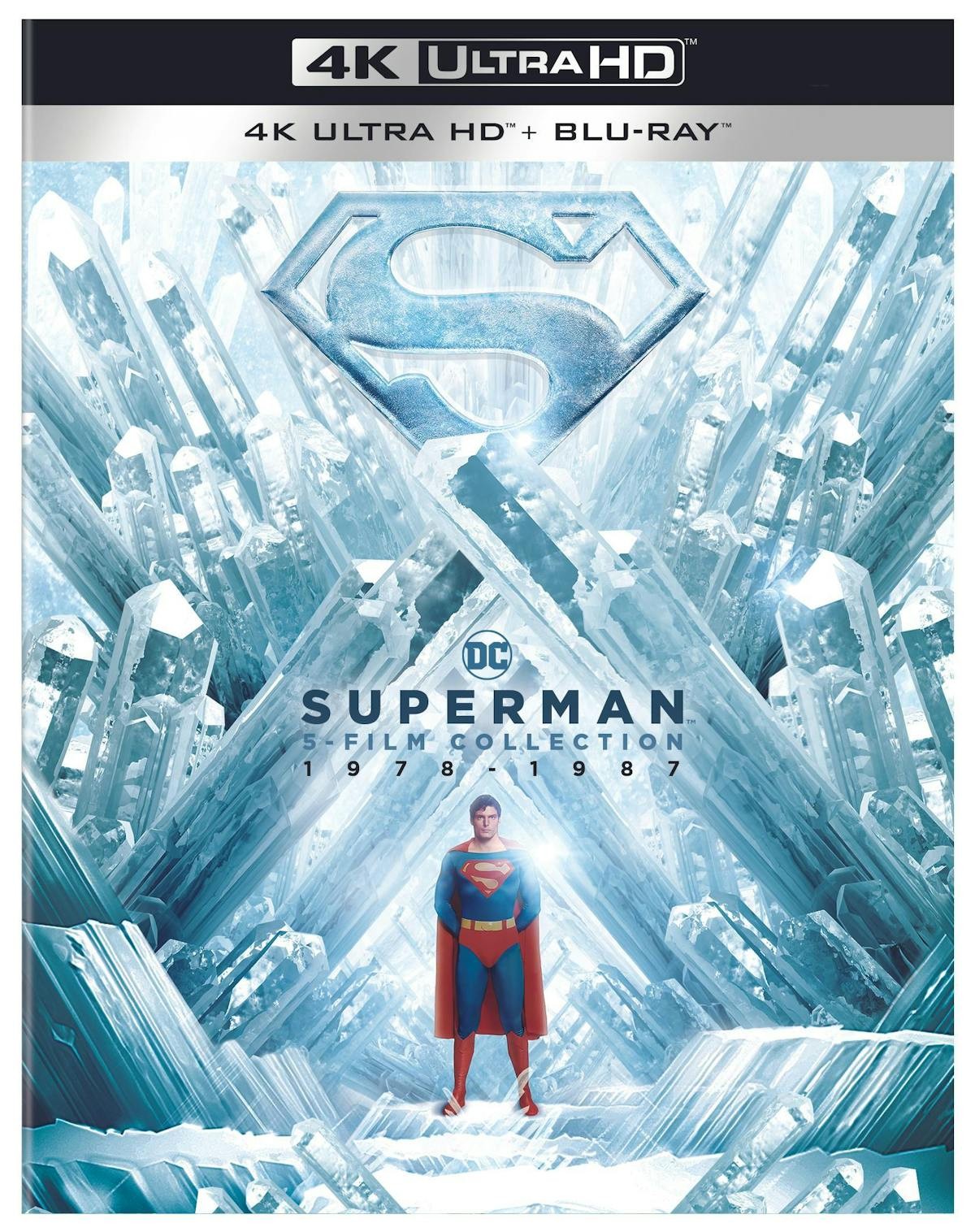 Superman 5-Film Collection 4K UHD Blu-ray NEW