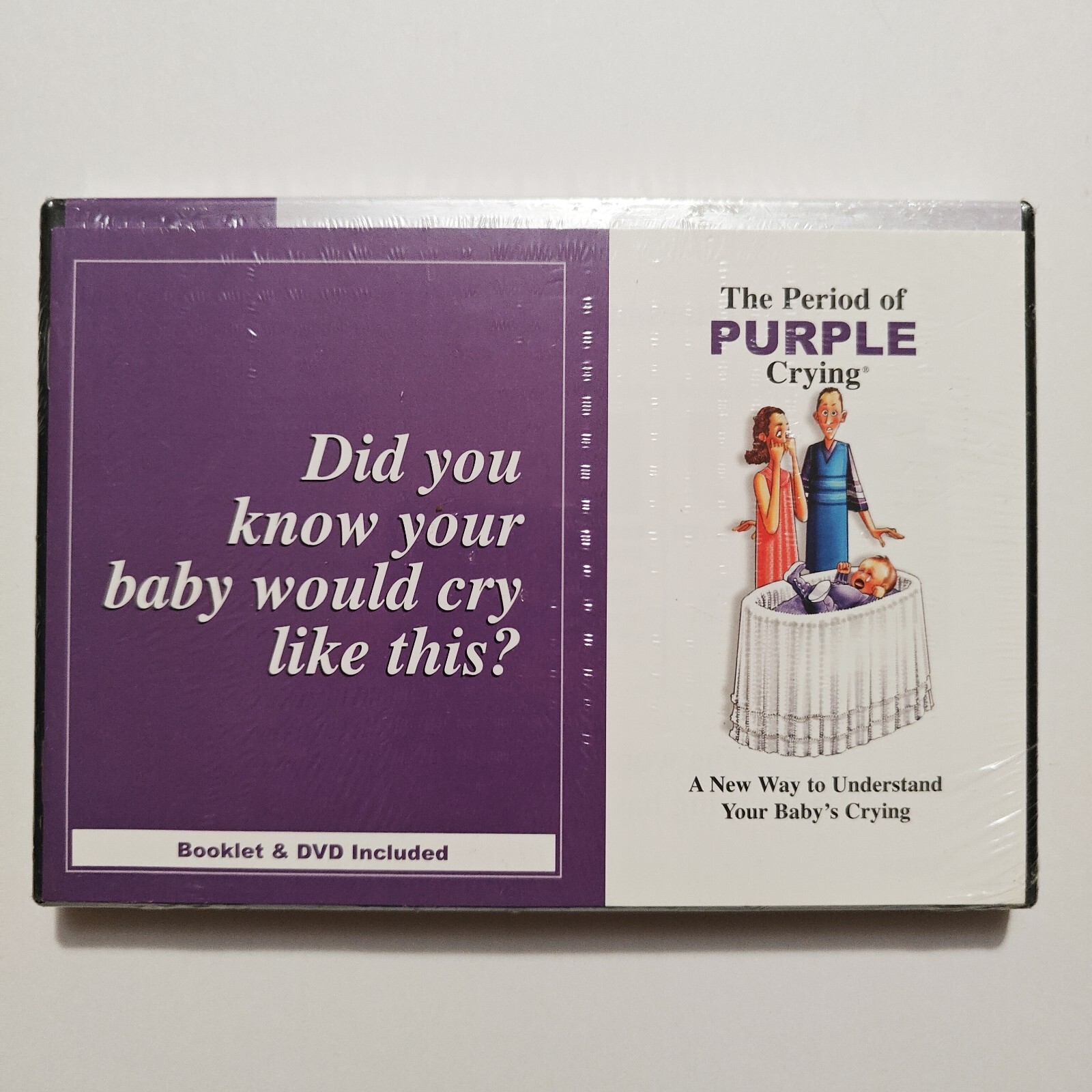 The Period of Purple Crying (DVD) Understand Colic Baby Educational NEW SEALED