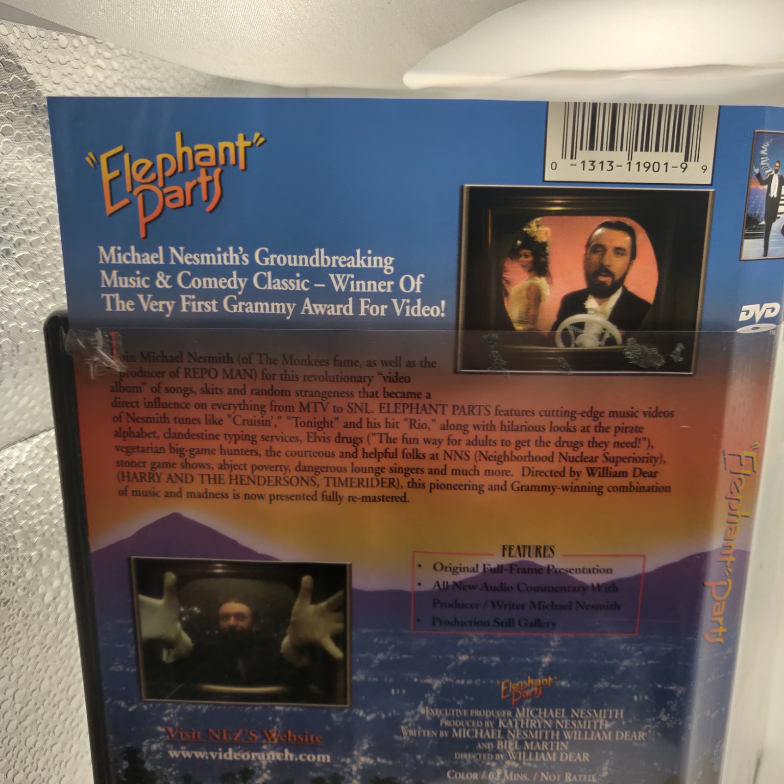Michael Nesmith (The Monkees) Elephant Parts DVD 1981 w/Insert 2003 Tested