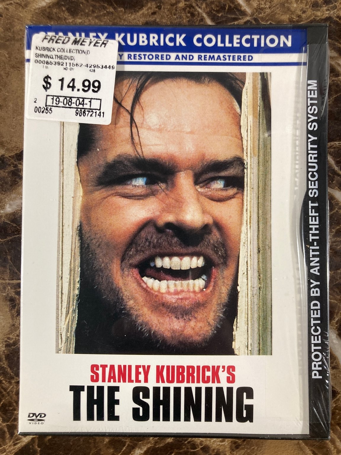 The Shining DVD SEALED Kubrick Collection Jack Nicholson Remastered Stephen King