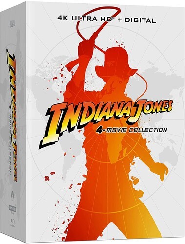 Indiana Jones 4-Movie Collection [New 4K UHD Blu-ray] Subtitled