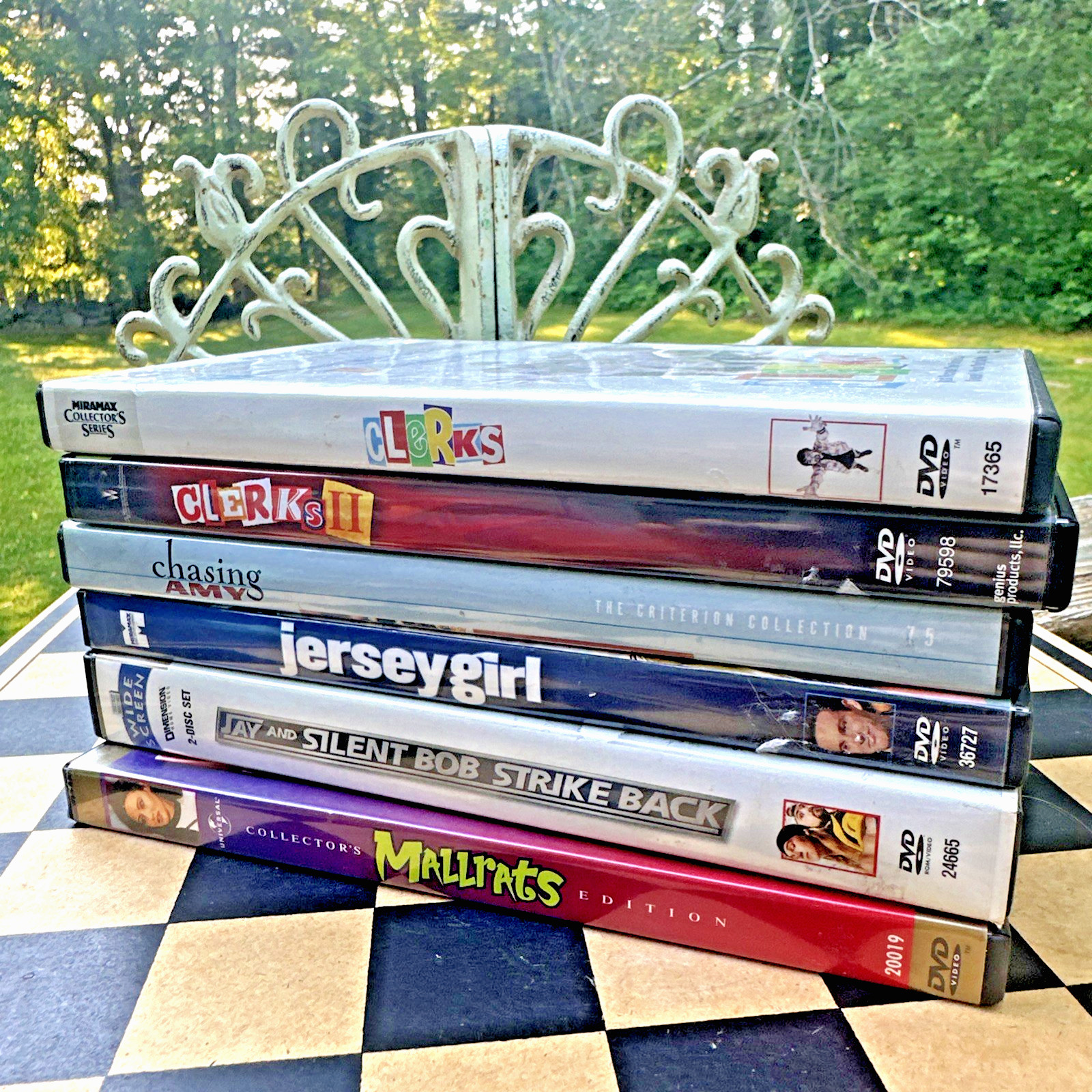 6 DVD Lot Kevin Smith Clerks I & II Jersey Girl Silent Bob Chasing Amy Mallrats