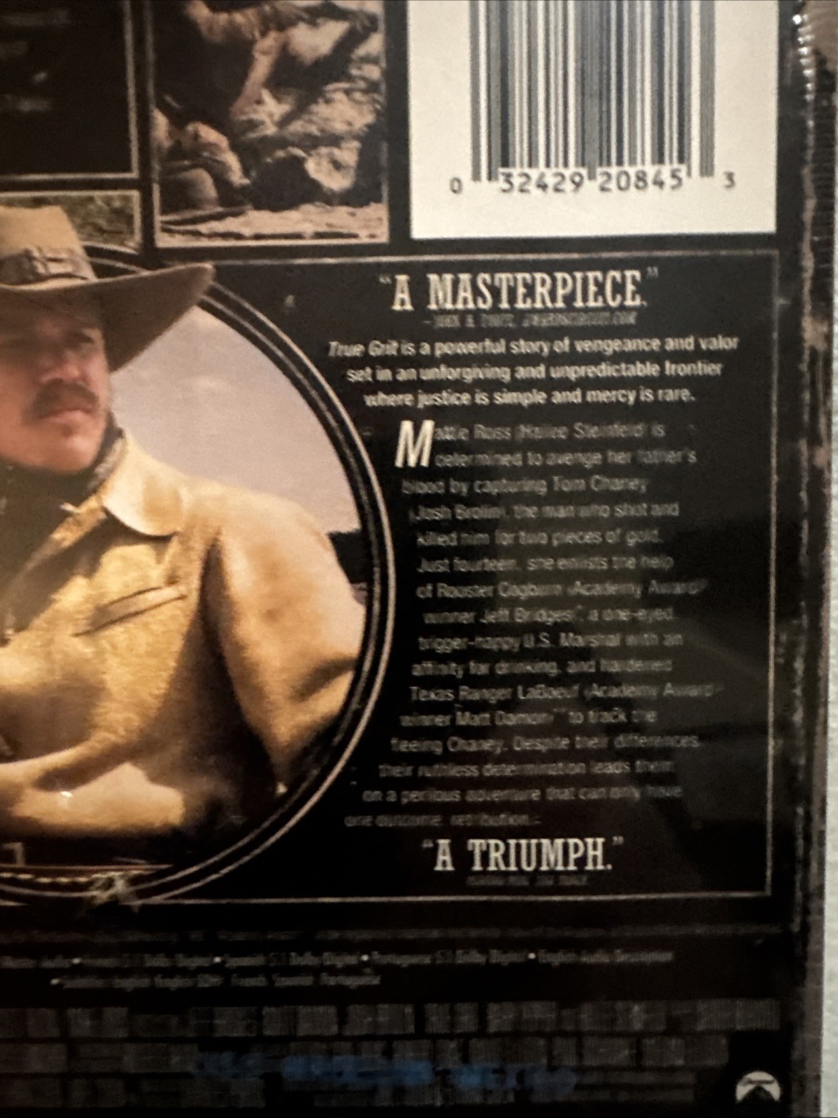 True Grit Metalpack/Steel Blu-ray Jeff Bridges, Matt Damon, Josh Brolin New