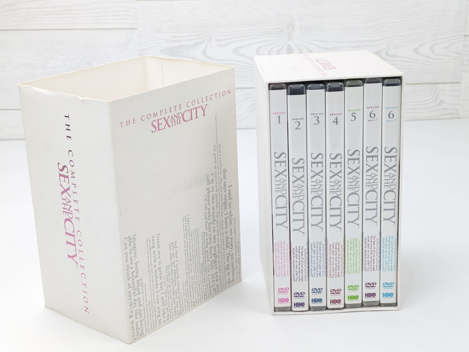 SEX AND THE CITY – The Complete Series ALL SEASONS 1 2 3 4 5 6 DVD Boxset