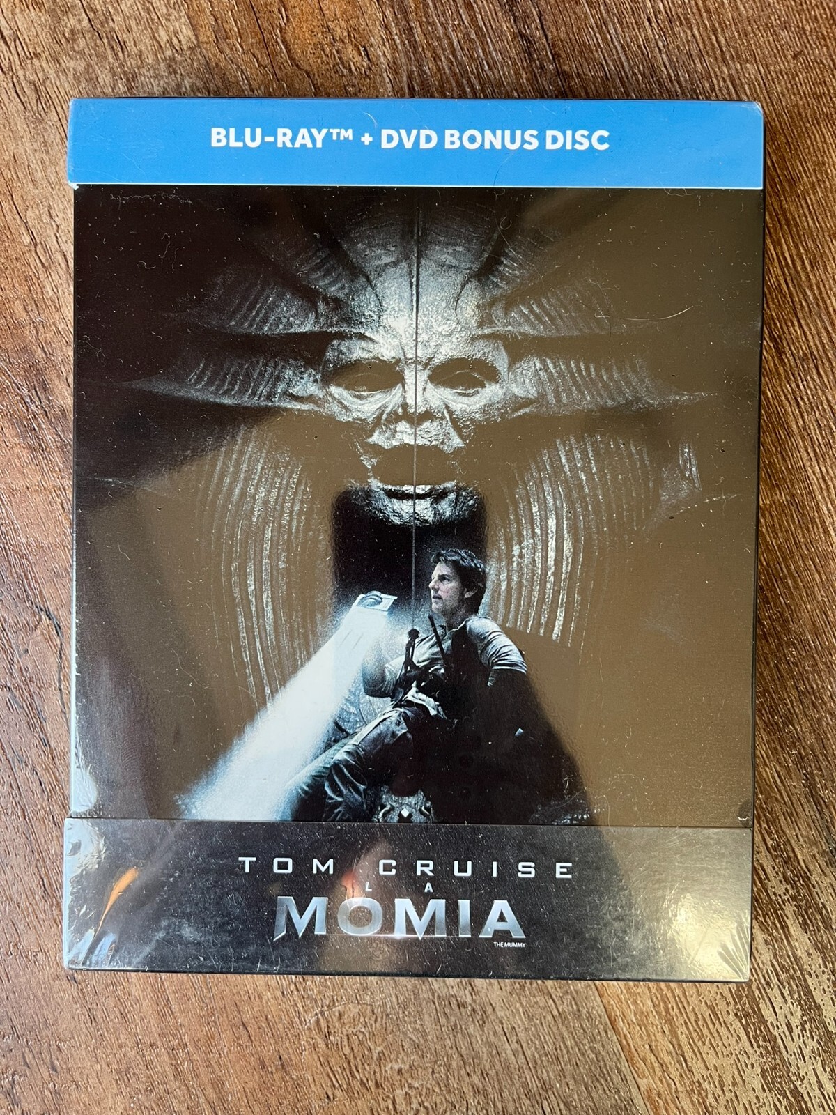 The Mummy w. Steelbook (Blu-ray, Tom Cruise, 2017, Region Free) *NEW/SEALED*
