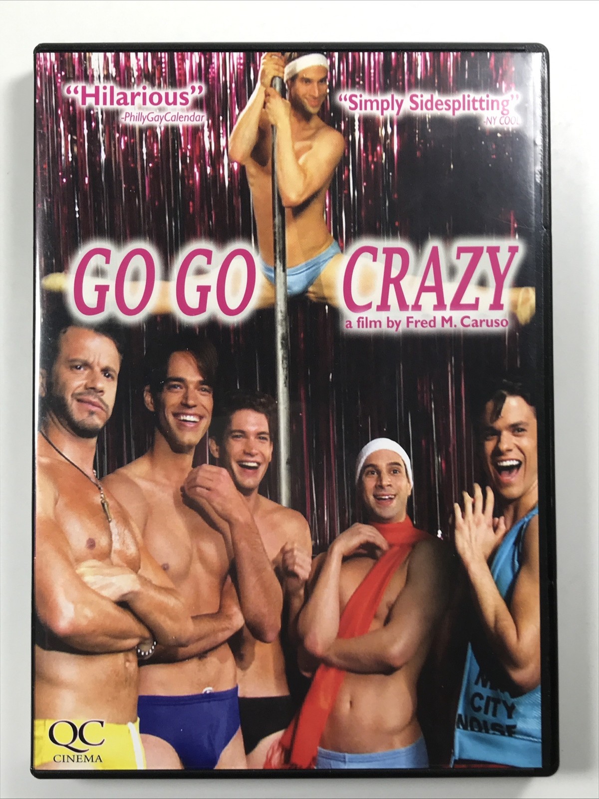 GO GO CRAZY 2011 Gay DVD Breaking Glass Fred M. Caruso Christina Bianco