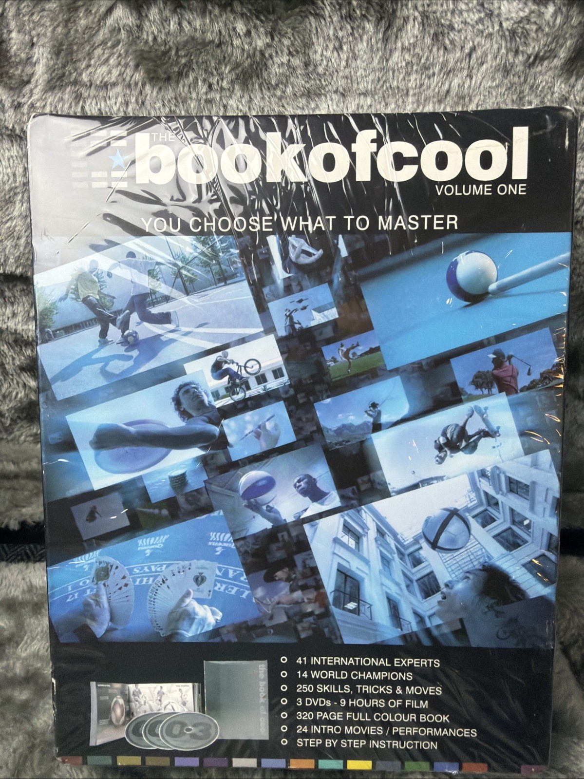 New!! “THE BOOK OF COOL”- Volume One (Includes 3 DVDS and a 320 Page Book!)