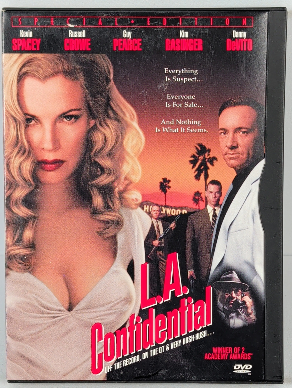 L.A. Confidential (1997) Special Edition DVD Colin Boyd Free Shipping