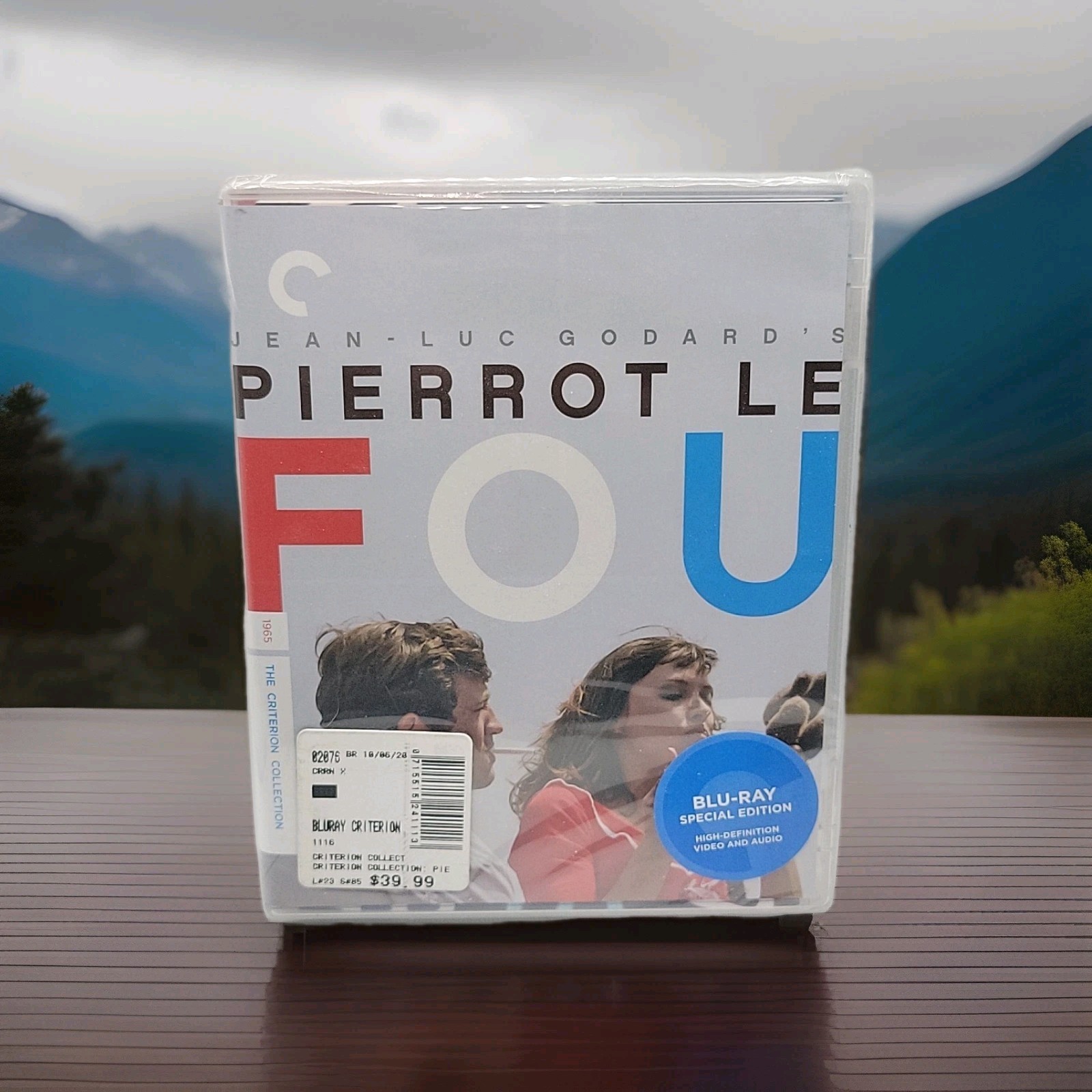 Pierrot Le Fou (Criterion Collection) [New Blu-ray] NEW SEALED