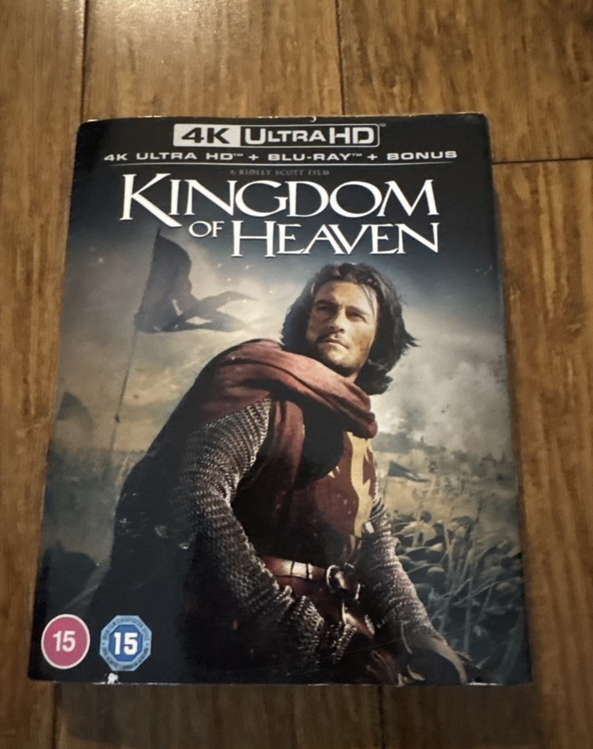 KINGDOM OF HEAVEN Director’s Cut 4K UHD Blu-ray with Slipcover