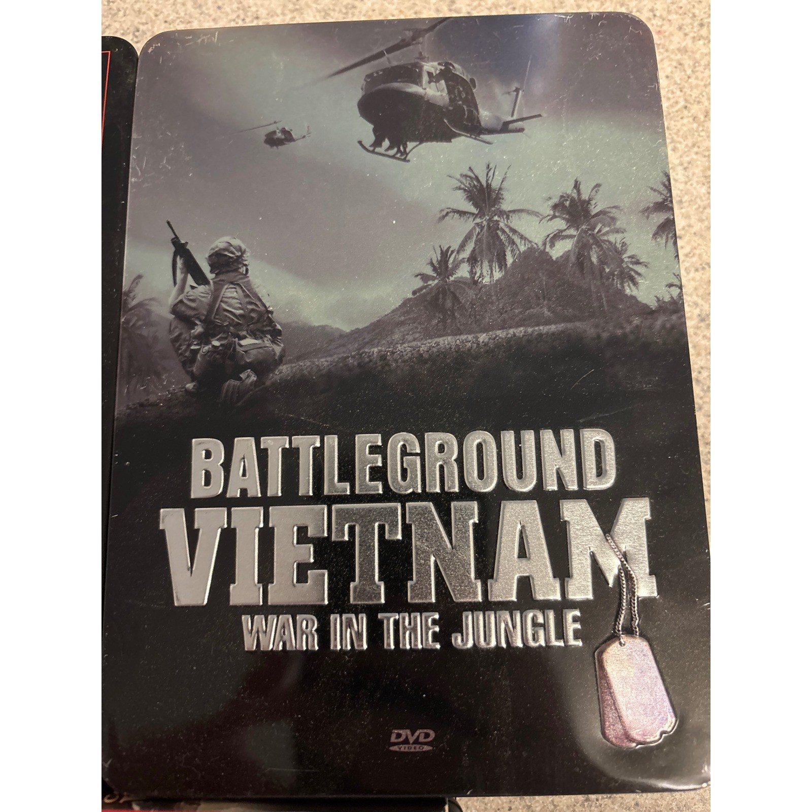 Lot (3)Military History DVD WWII Battlefront Vietnam War Century of Warfare Tins