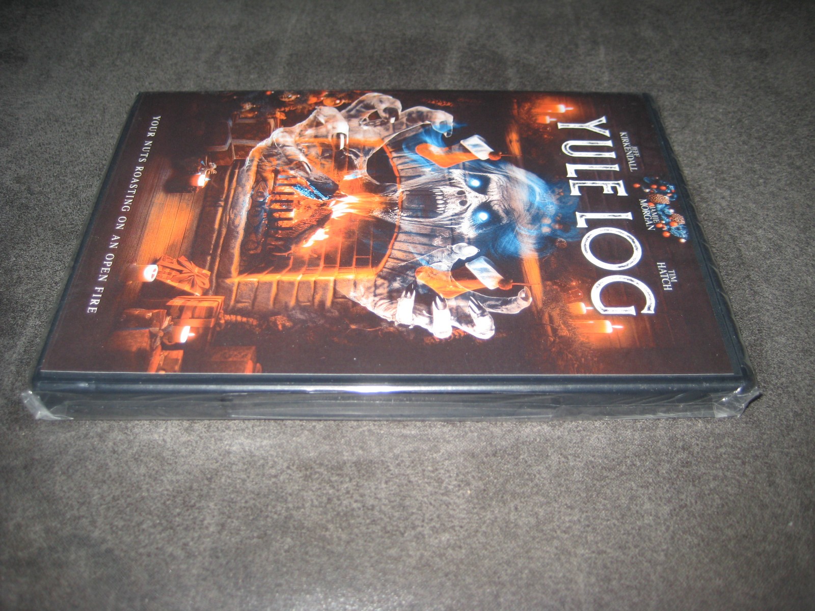 YULE LOG (DVD 2023) BRAND NEW – NOT RATED – WIDESCREEN – HORROR