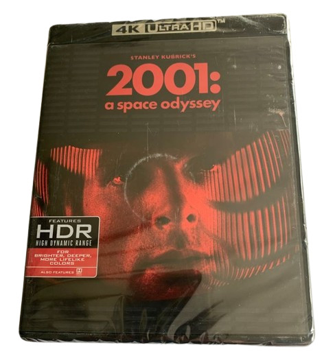 2001 A Space Odyssey 4K UHD Blu-ray Keir Dullea Gary Lockwood Stanley Kubrick
