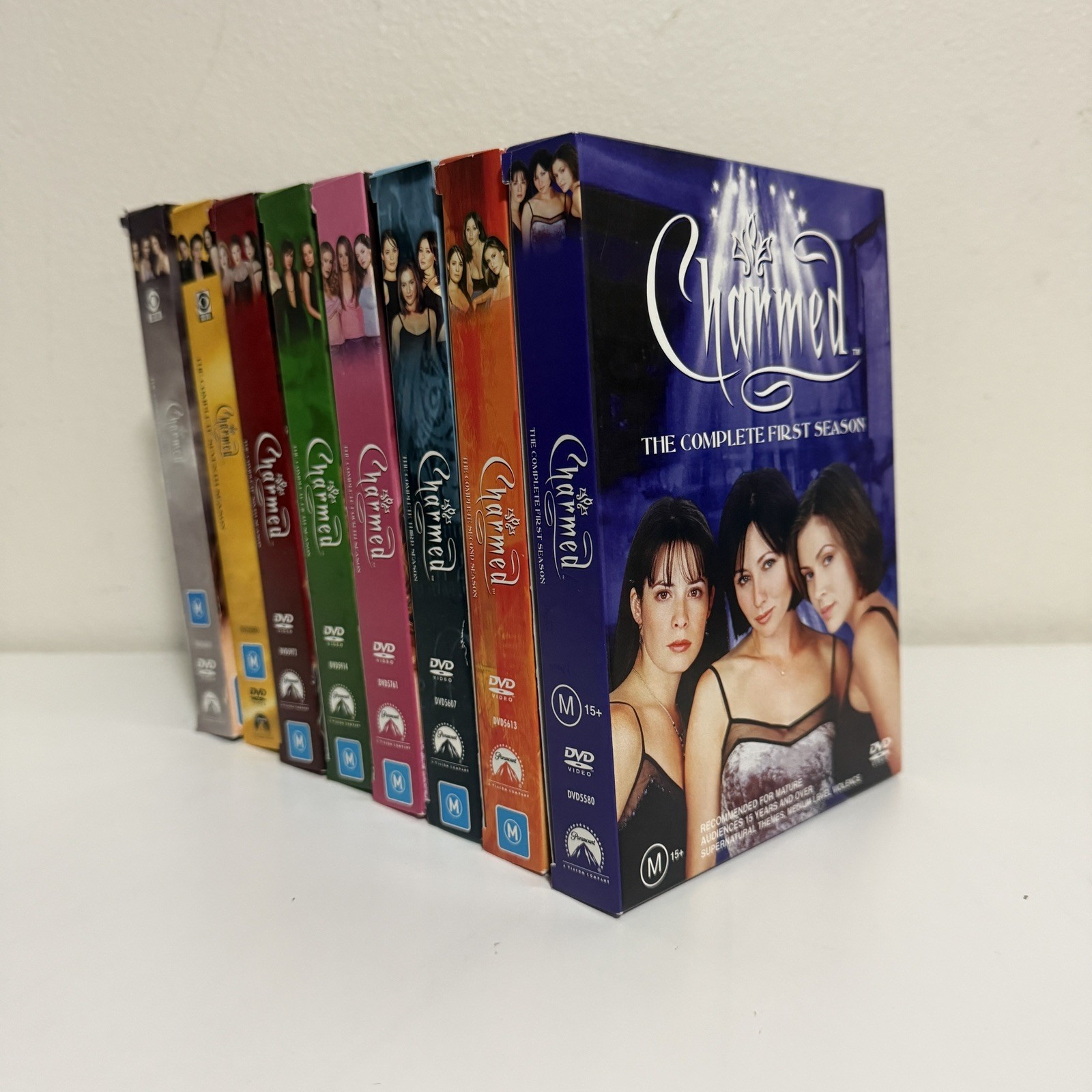 Charmed Complete Seasons 1-8 DVD Box Set Region 4 PAL All 8 Seasons Paramount AU