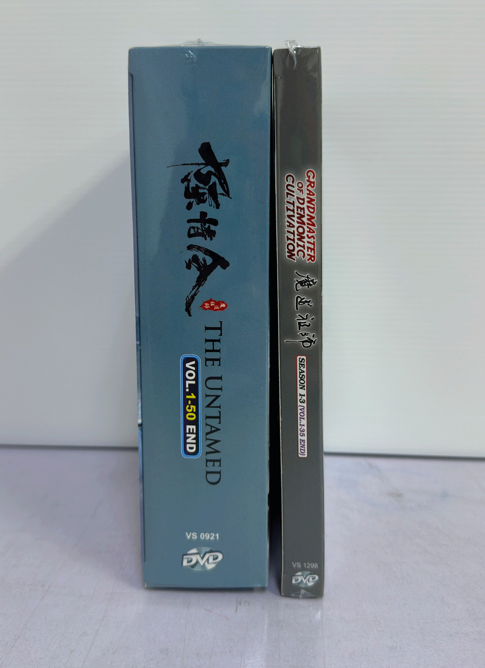 DVD GRANDMASTER OF DEMONIC CULTIVATION SEASON 1-3 + DRAMA THE UNTAMED ENG SUBS