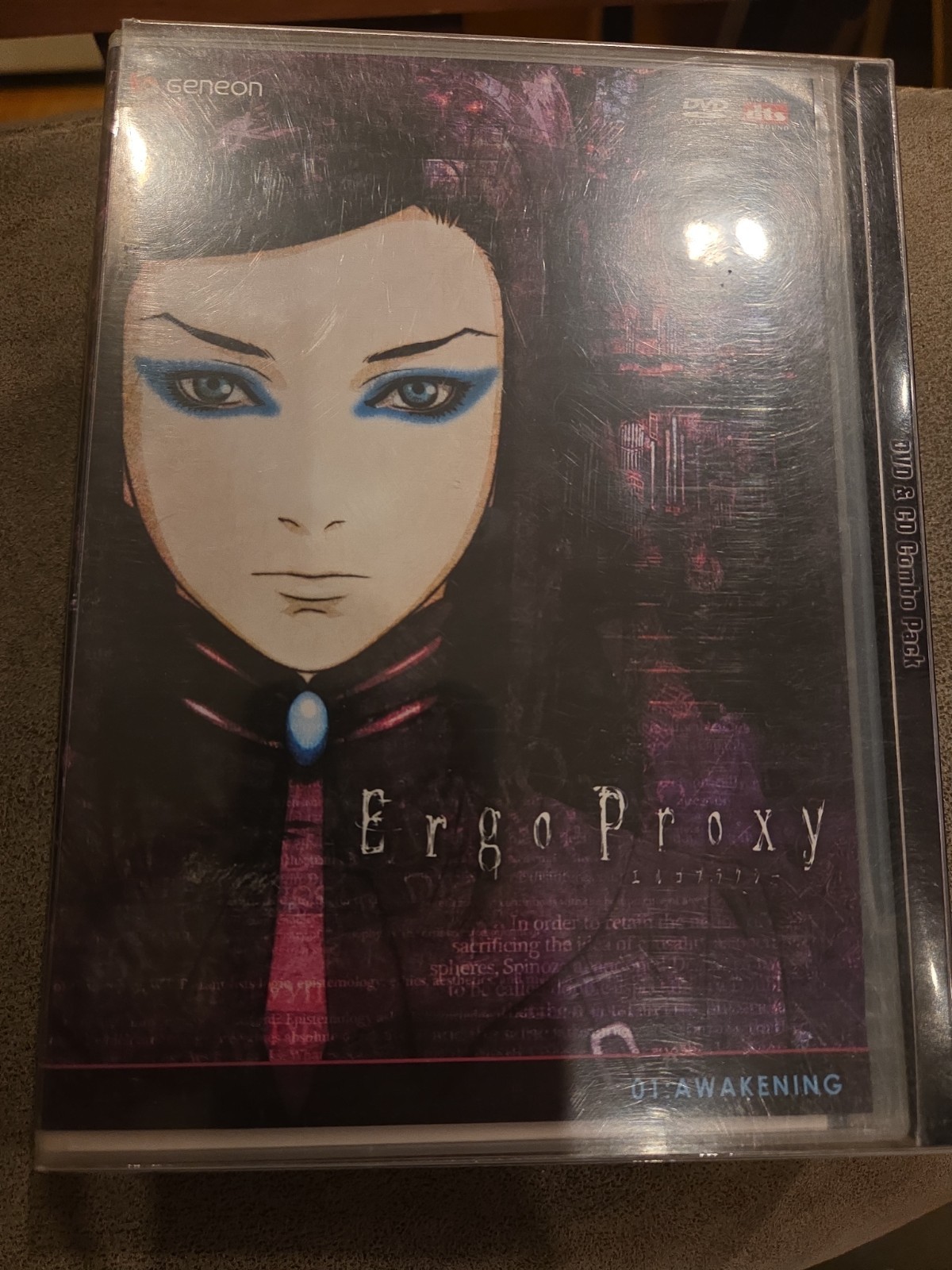 Ergo Proxy 01: Awakening DVD + Bonus CD