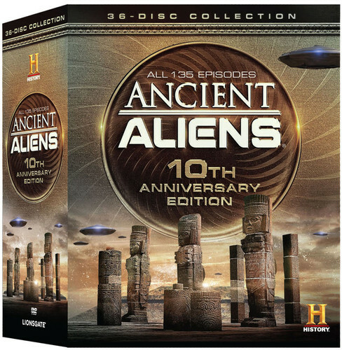 ANCIENT ALIENS – Complete Series Seasons 1 2 3 4 5 6 7 8 9 10 – 36 Disc Set DVD