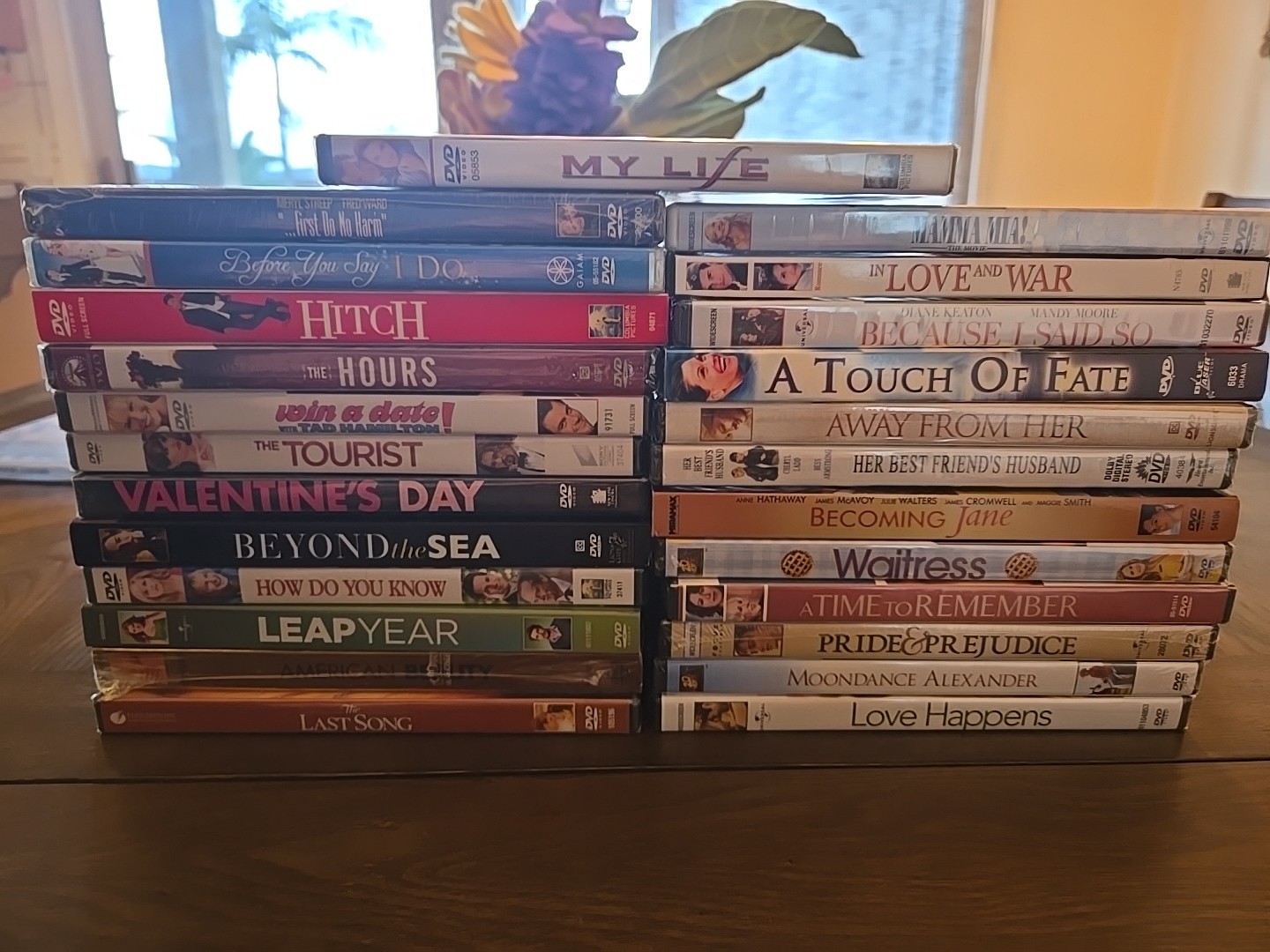25 Factory Sealed Romance DVD Comedy Lot Hitch, Mamma Mia, Waitress, American