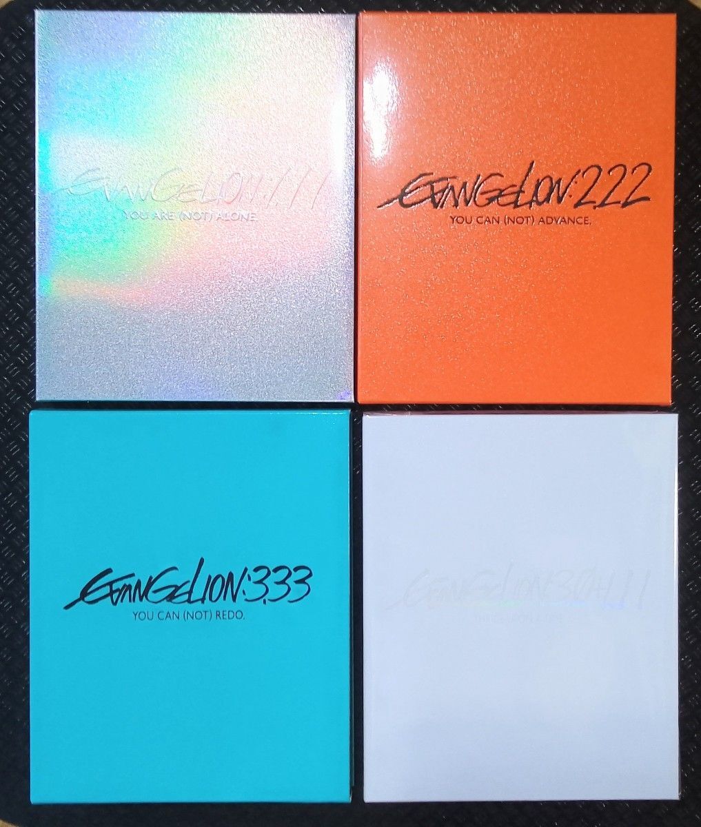 Rebuild of Evangelion Blu-ray 1.11 2.22 3.33 Shin Evangelion 3.0+1.0 Set