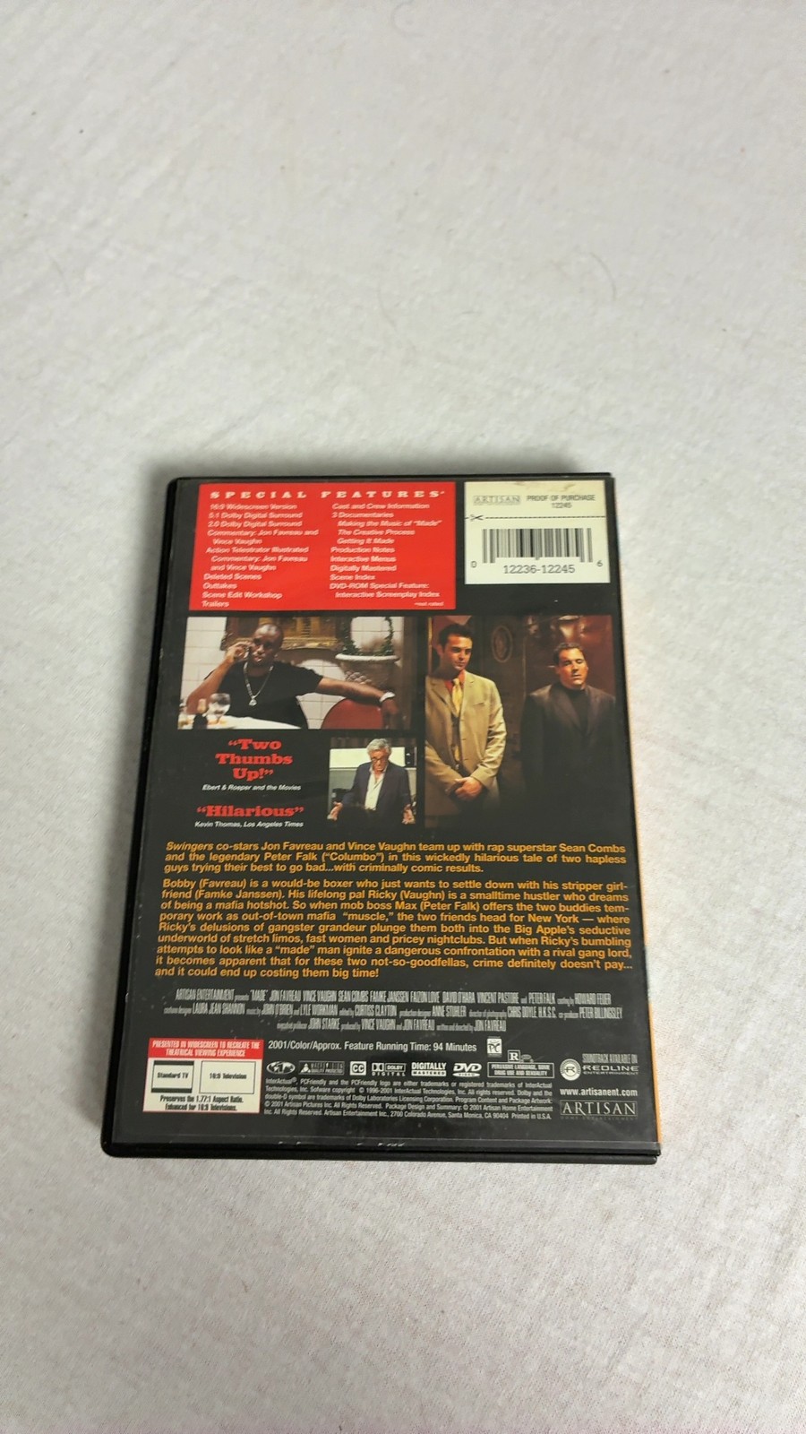 Made DVD **Save up to 45%** Jon Favreau Vince Vaughn