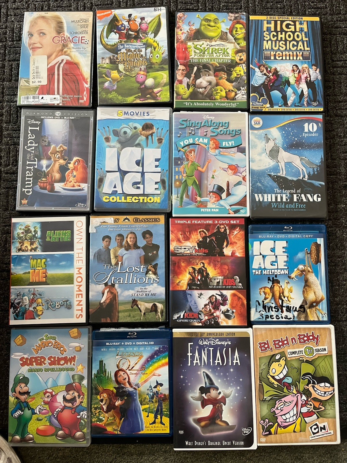 #4 Kids Disney DVD LOT PICK & CHOOSE $4 Flat Rate Combined Shipping
