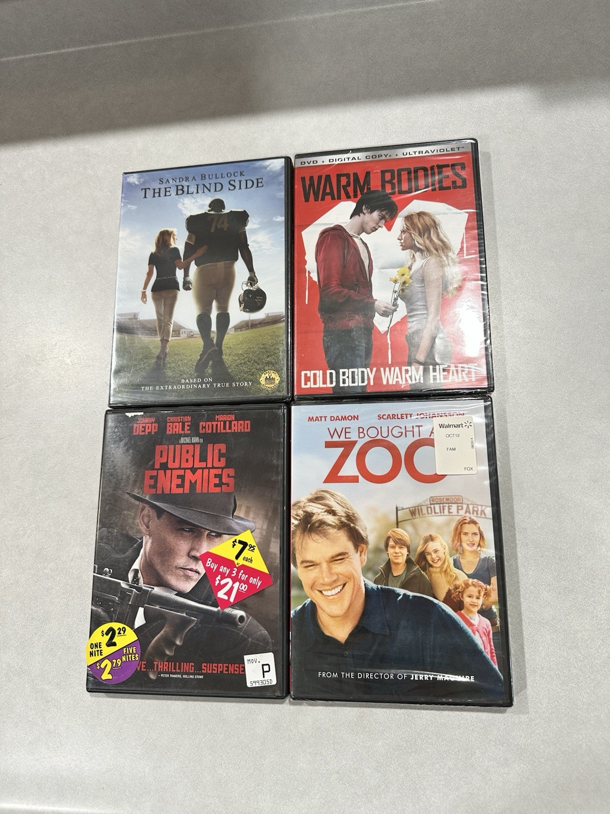 Lot Of 4 DVDs New Sealed Package