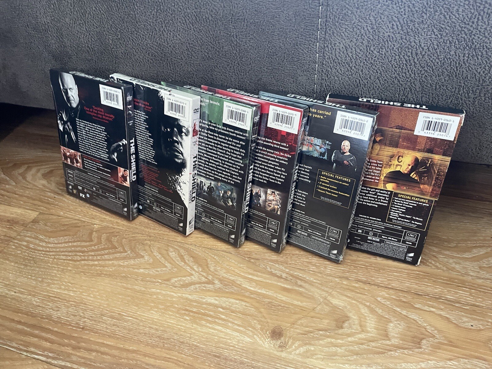 NEW The Shield The Complete 1-6 Seasons DVD Sets Free Ship (pls Read)