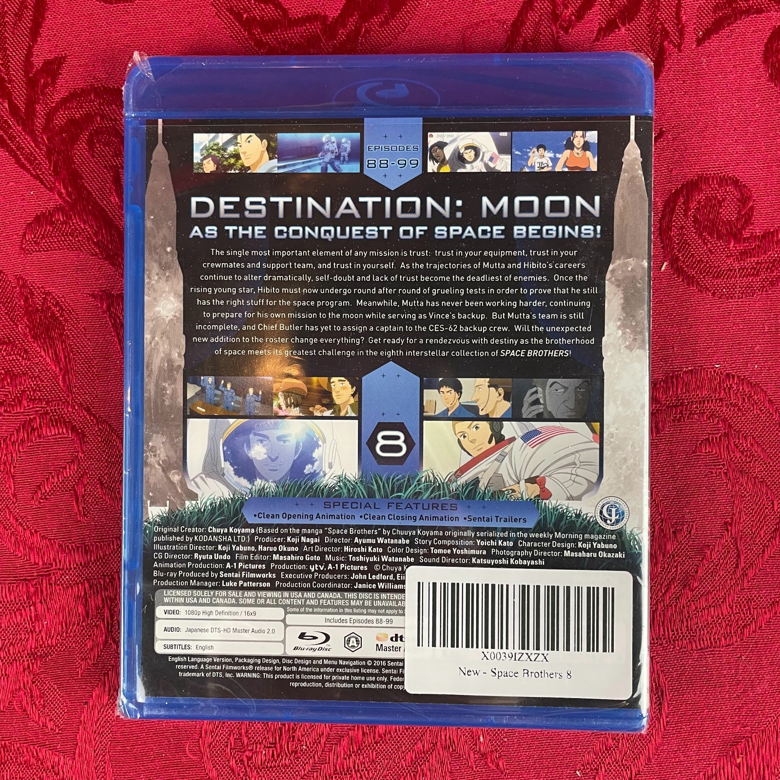 SPACE BROTHERS: Collection 4, 7, 8 (Blu-ray) Sentai Filmworks, Ayumu Watanabe