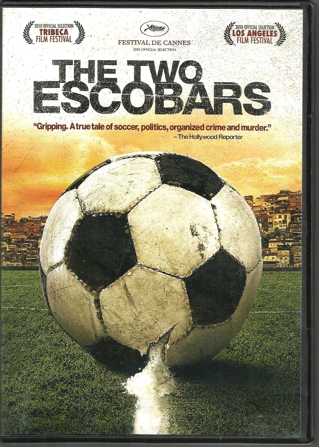 The Two Escobars DVD 2010 ESPN 30 For 30 Documentary Organized Crime Soccer TV14