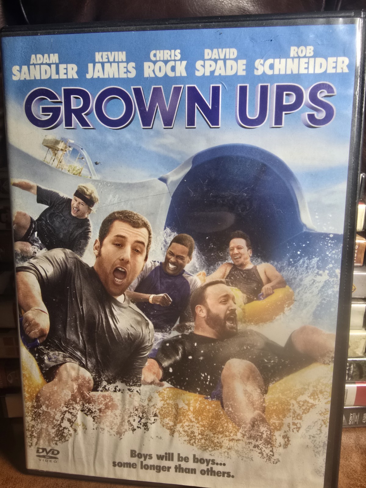 Grown Ups DVD PG-13 English/French Bloopers Gag Reel Tall Case 1.85:1
