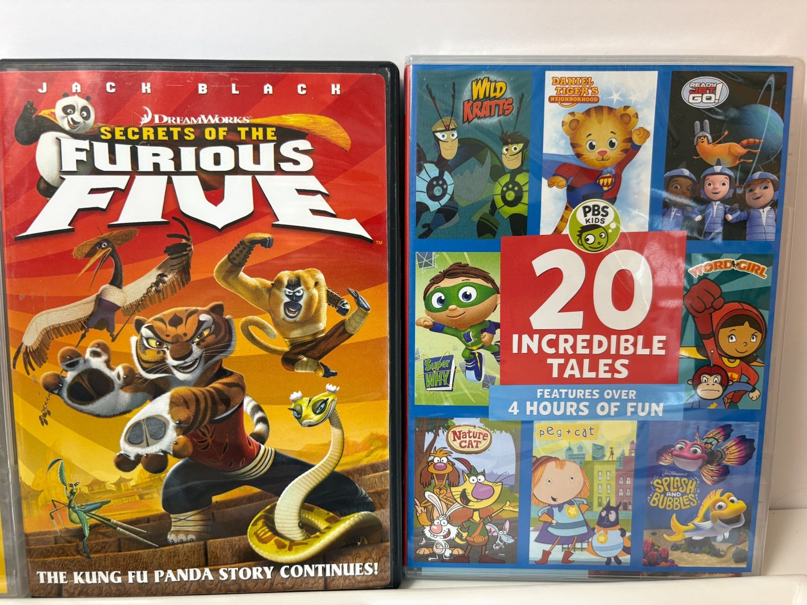 Lot of 6 Kids, Pre-Teen, Disney Included Movies – See Description for Titles
