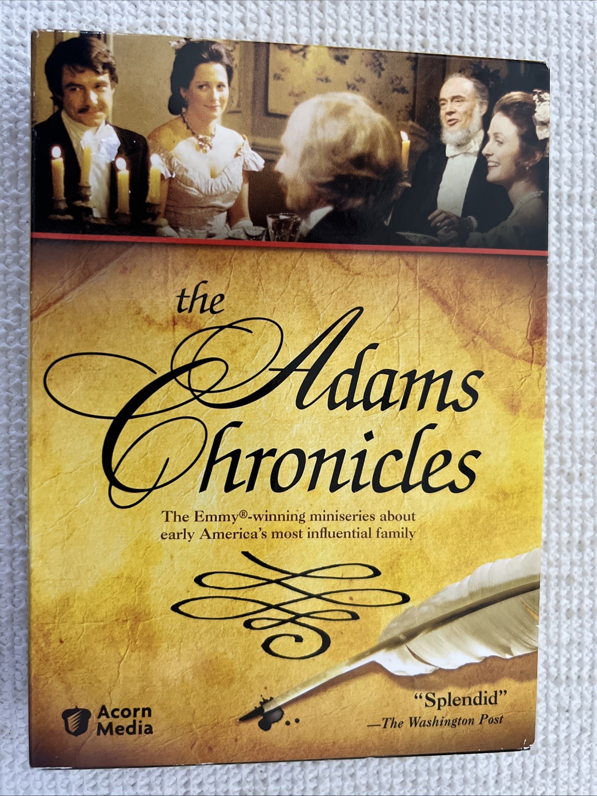 The Adams Chronicles Acorn Media BBC 4-Discs DVD TV Mini Series 2008.
