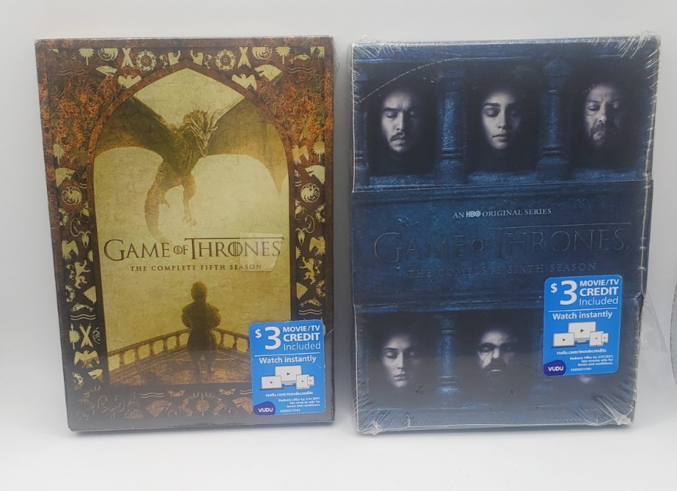 Game of the Thrones Complete Series DVD Seasons 1-8 New Sealed