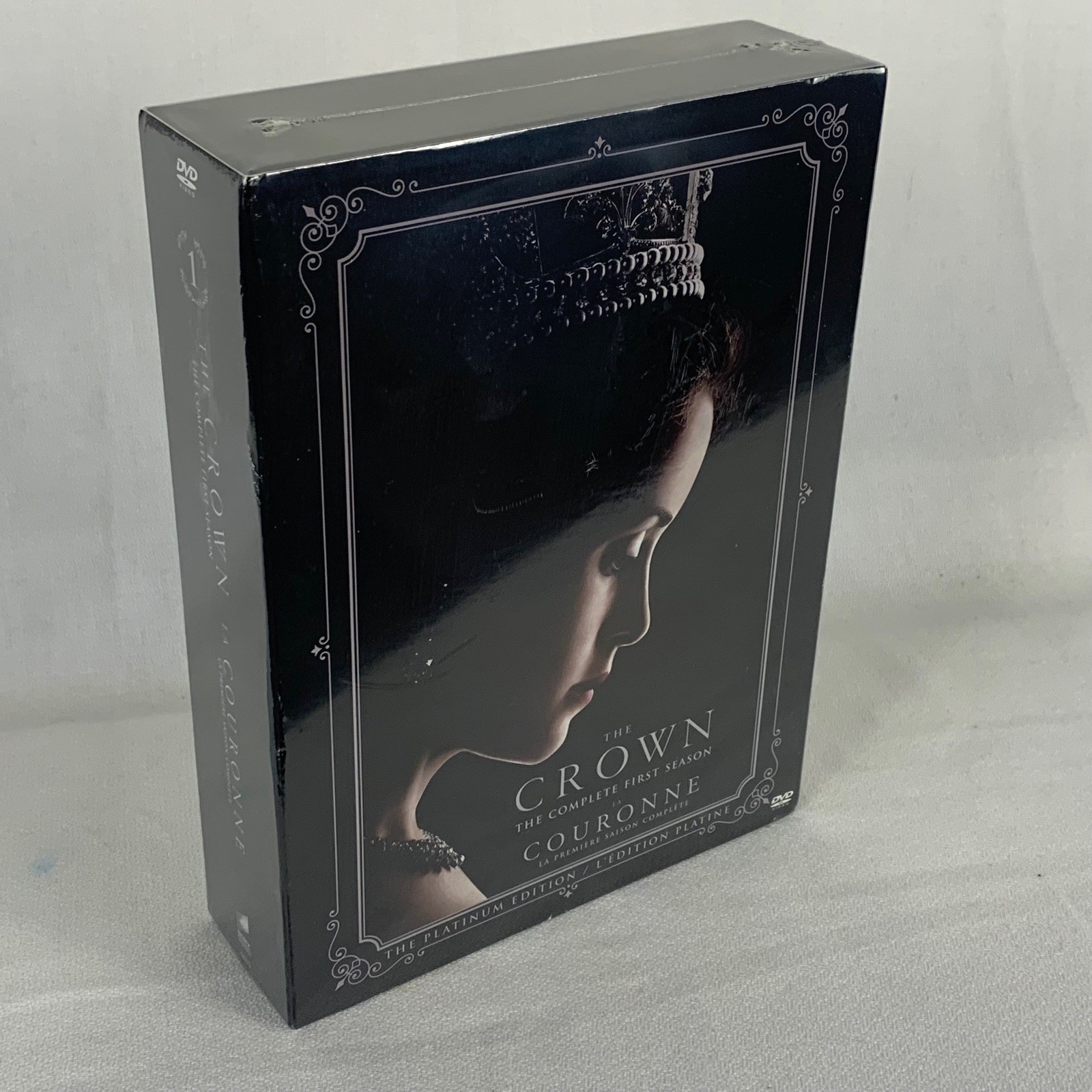THE CROWN – COMPLETE FIRST SEASON – THE PLATINUM EDITION – NEW SEALED DVD BOXSET