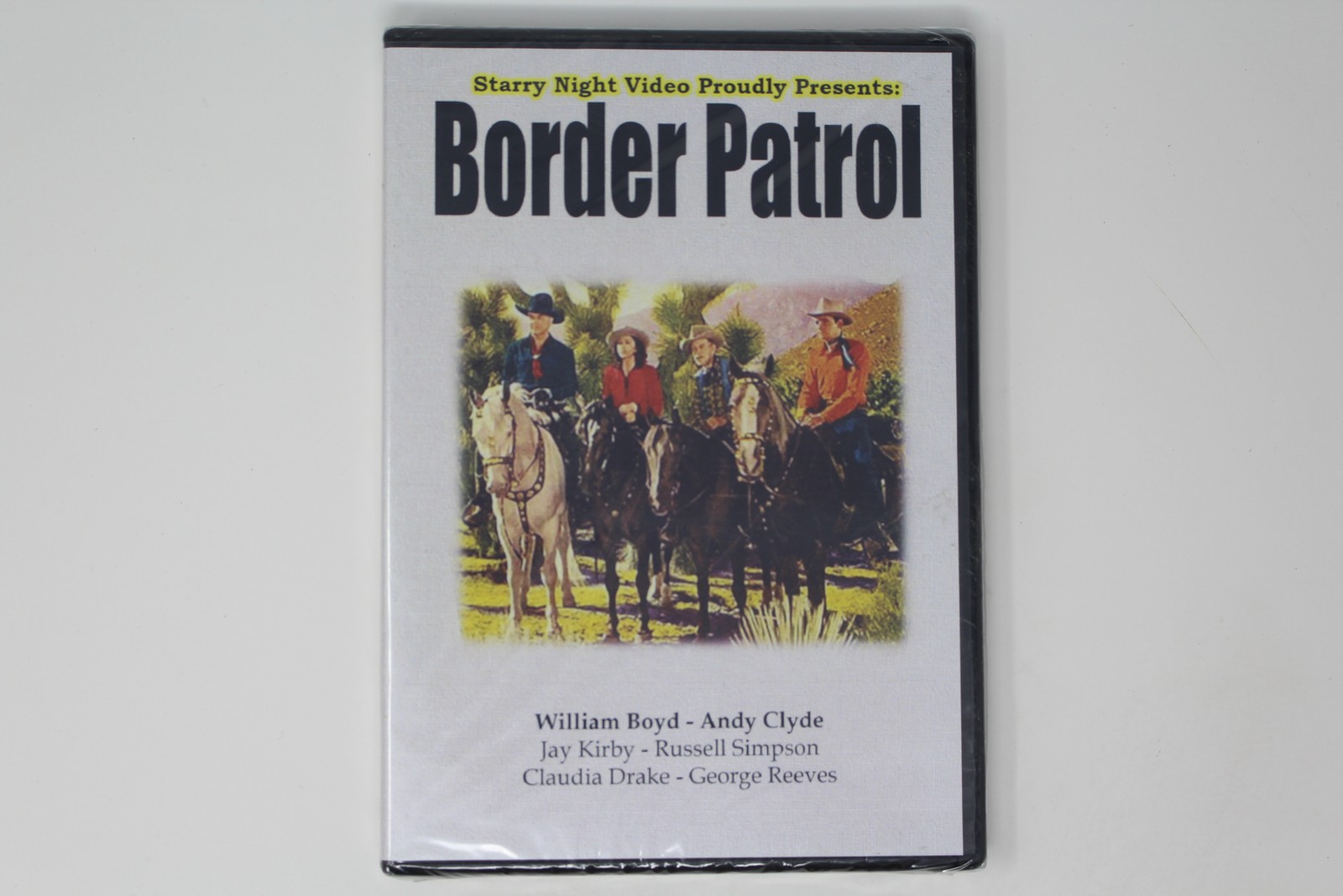 Border Patrol DVD Starry Night Video William Boyd Andy Clyde