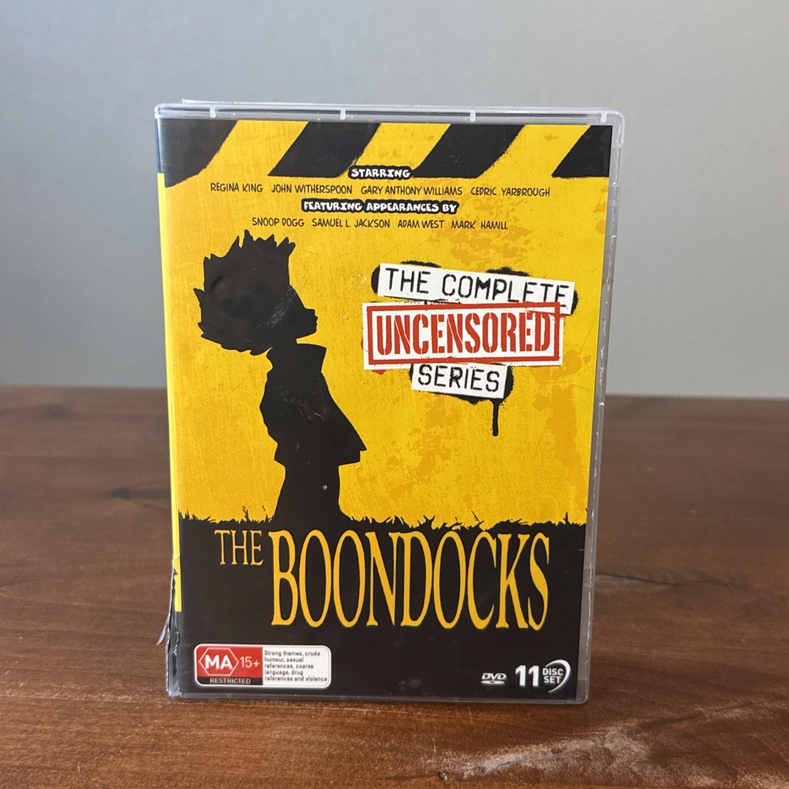 The Boondocks – Complete Uncensored Series Seasons 1-4 (11 Disc Set) Region 4