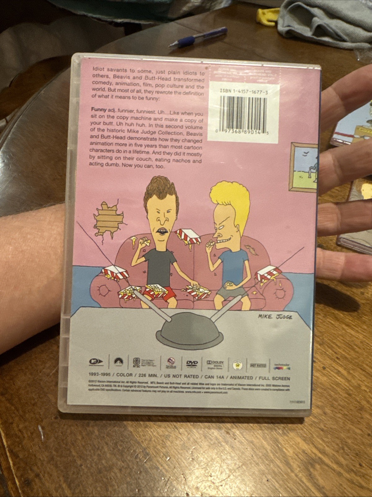 Mike Judge Collection Beavis and Butt-Head Seasons 1 & 2. Excellent Condition!