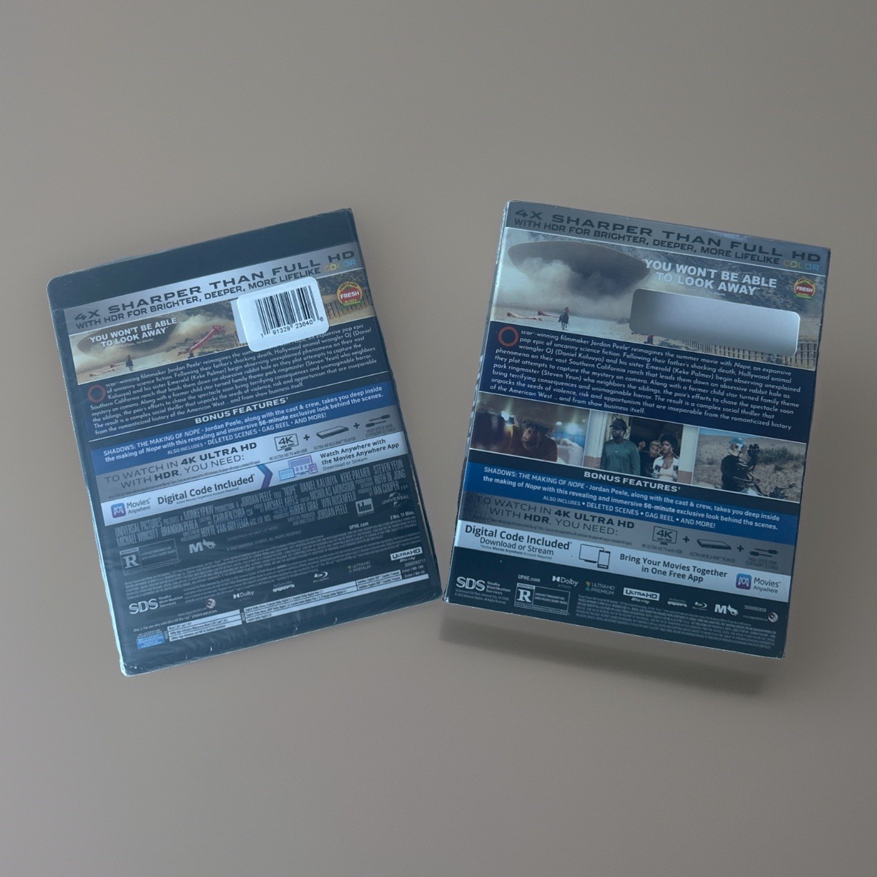 Nope (4K, Blu-ray, Digital, 2022) Exclusive Walmart Collectors Edition Slipcover