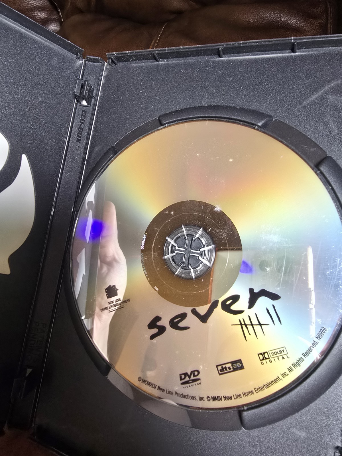 New Line Home Entertainment Se7en DVD David Fincher R Brad Pitt 127 min
