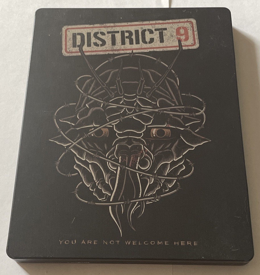 District 9 (Blu-ray) Steelbook/Project Pop Art OOP (Best Buy Exclusive) (Rare)