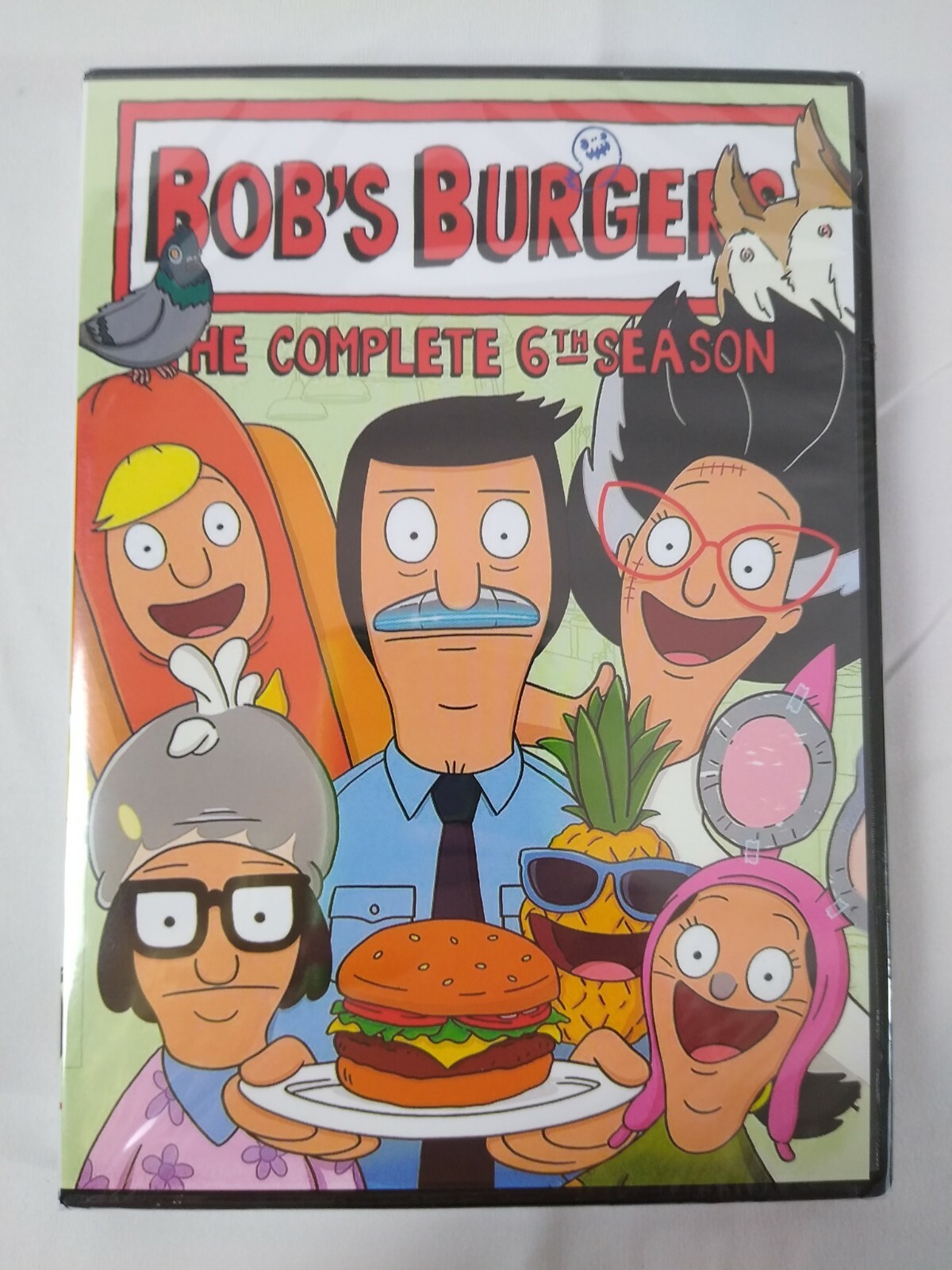 Bob’s Burgers DVD, unopened, Various seasons, Priced as Marked