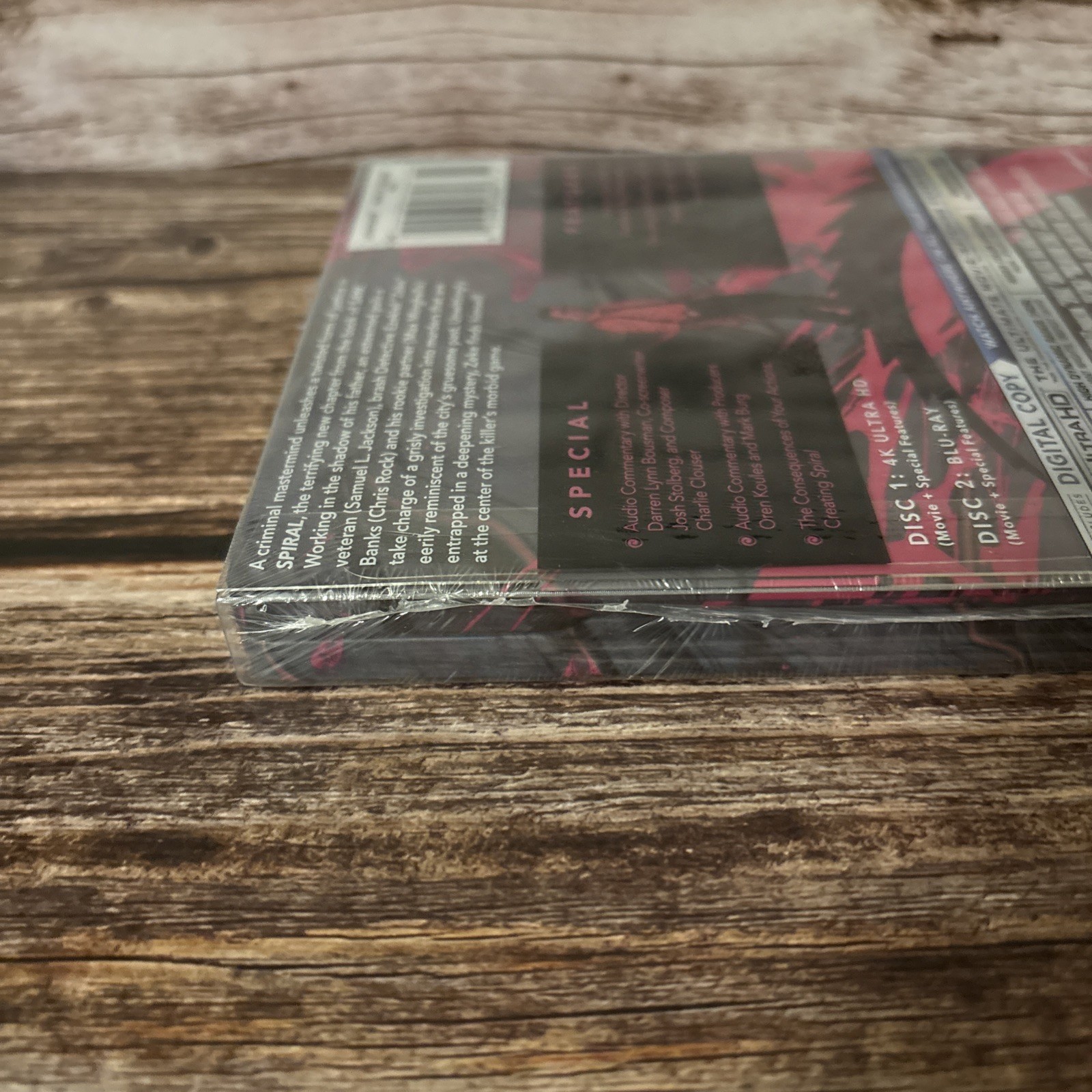 Spiral: From The Book Of Saw Best Buy (4K UHD + Blu-Ray) Loose Disc Inside