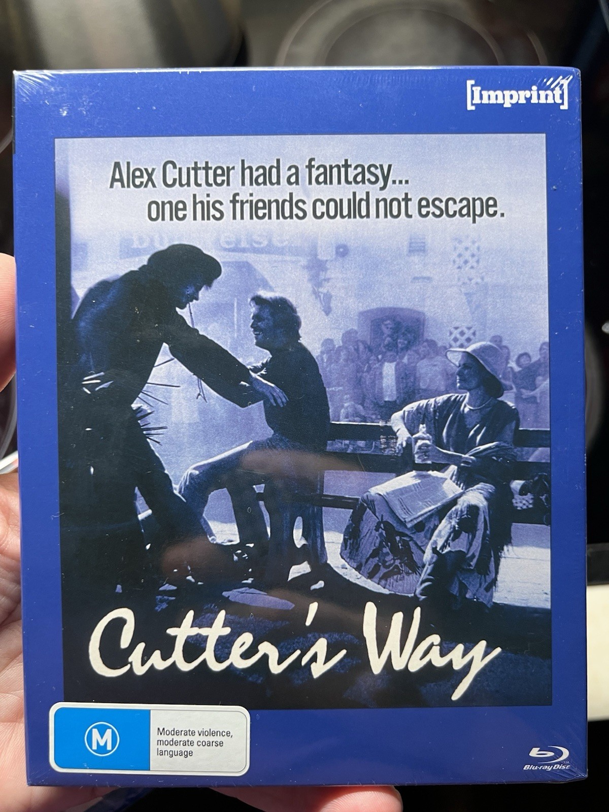 Cutter’s Way (1981) Bluray OOP Imprint Films, Slip-box # 117 Rare OOP New Sealed