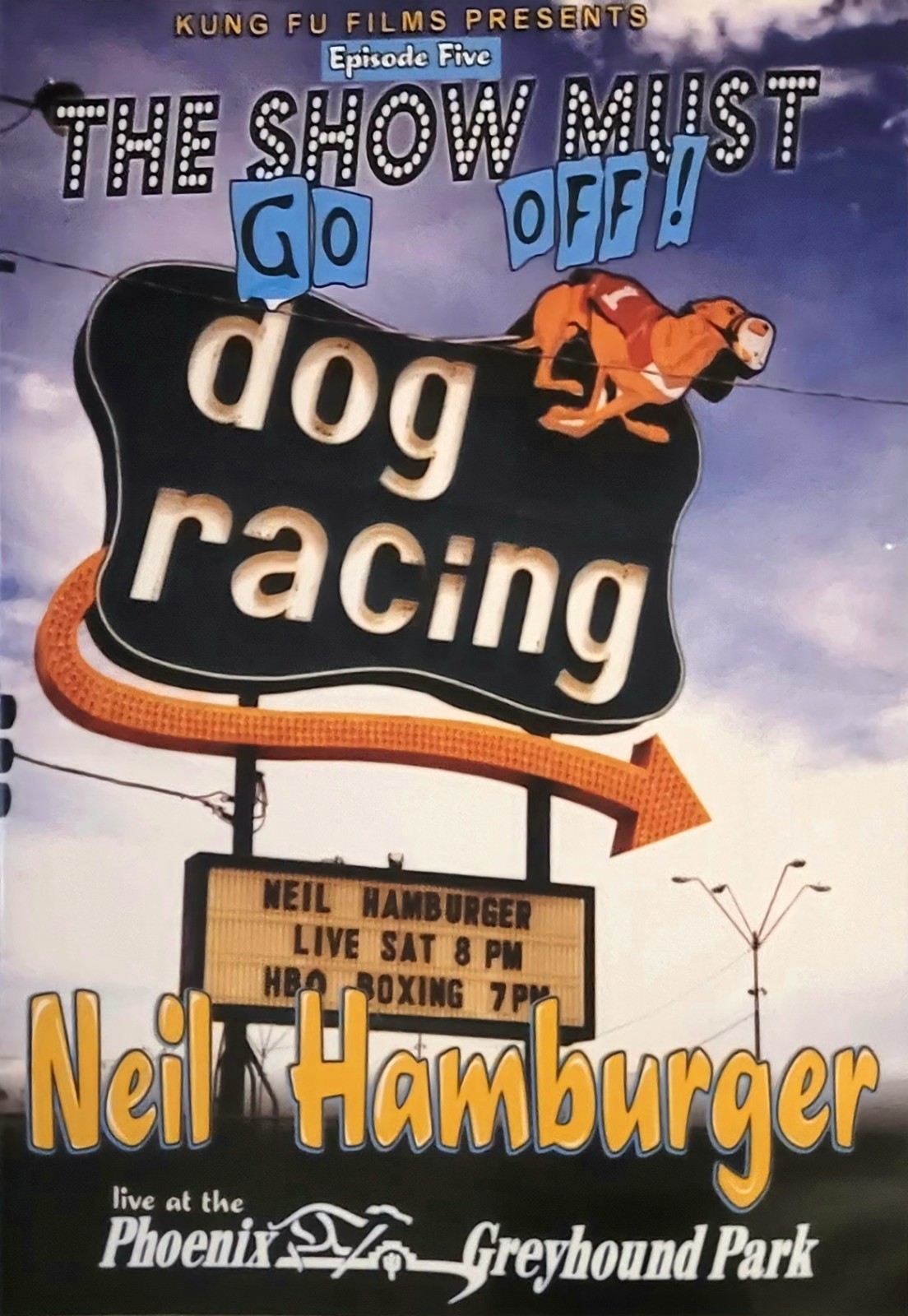 Neil Hamburger Live At The Phoenix Greyhound Park 4/19/03 – DVD All Regions -OOP