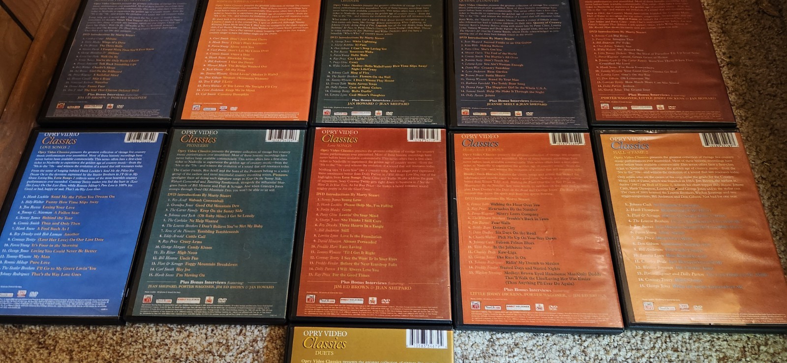 Time Life DVD Collection Of Oprey Video Classics 16 DVD Set