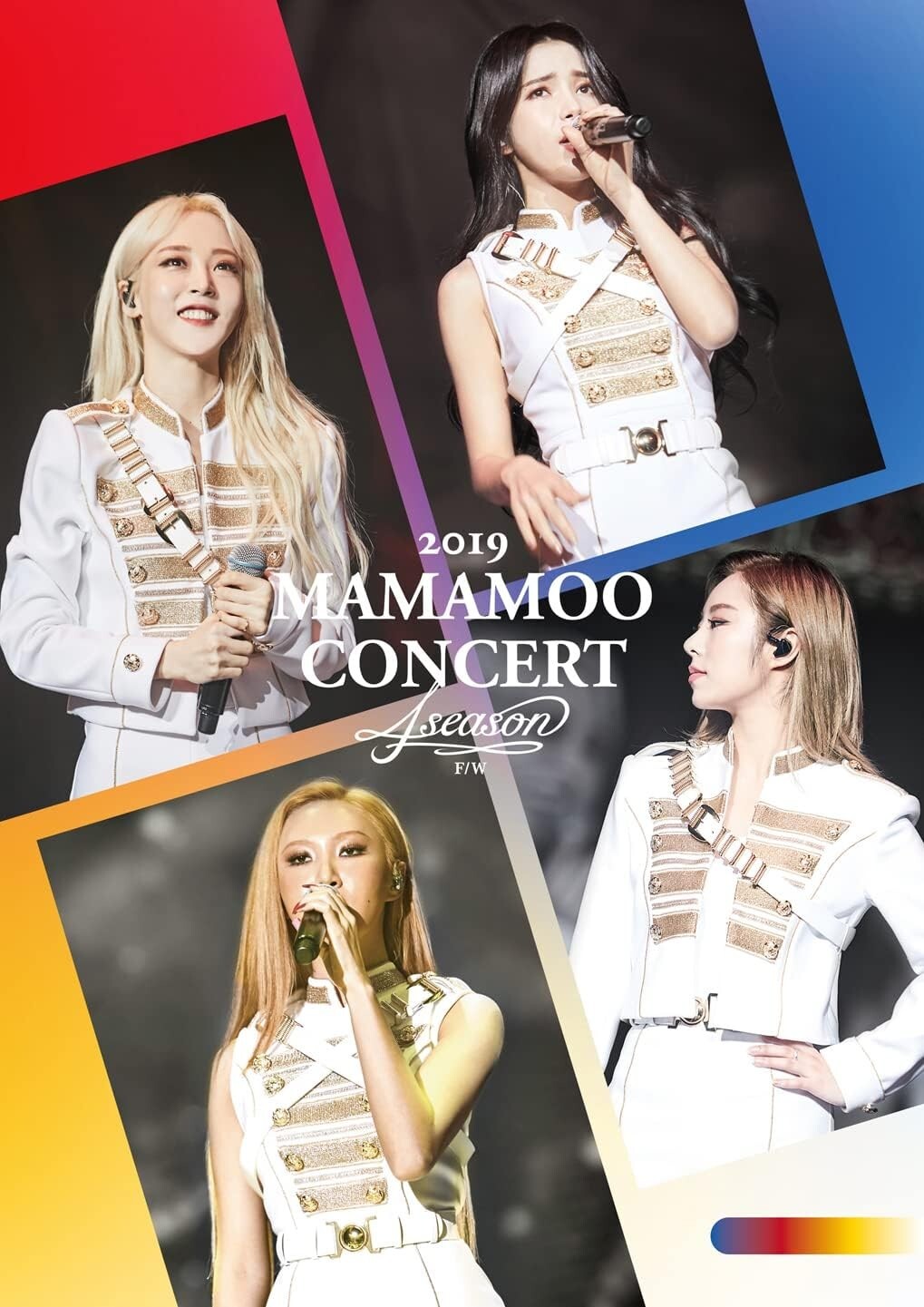 2019 MAMAMOO CONCERT 4season FW Blu-ray New