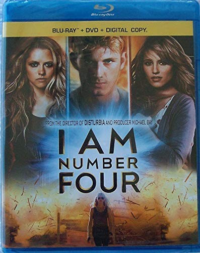 I Am Number Four (Three-Disc Blu-ray/DVD Combo + Digital Copy) – Blu-ray – GOOD