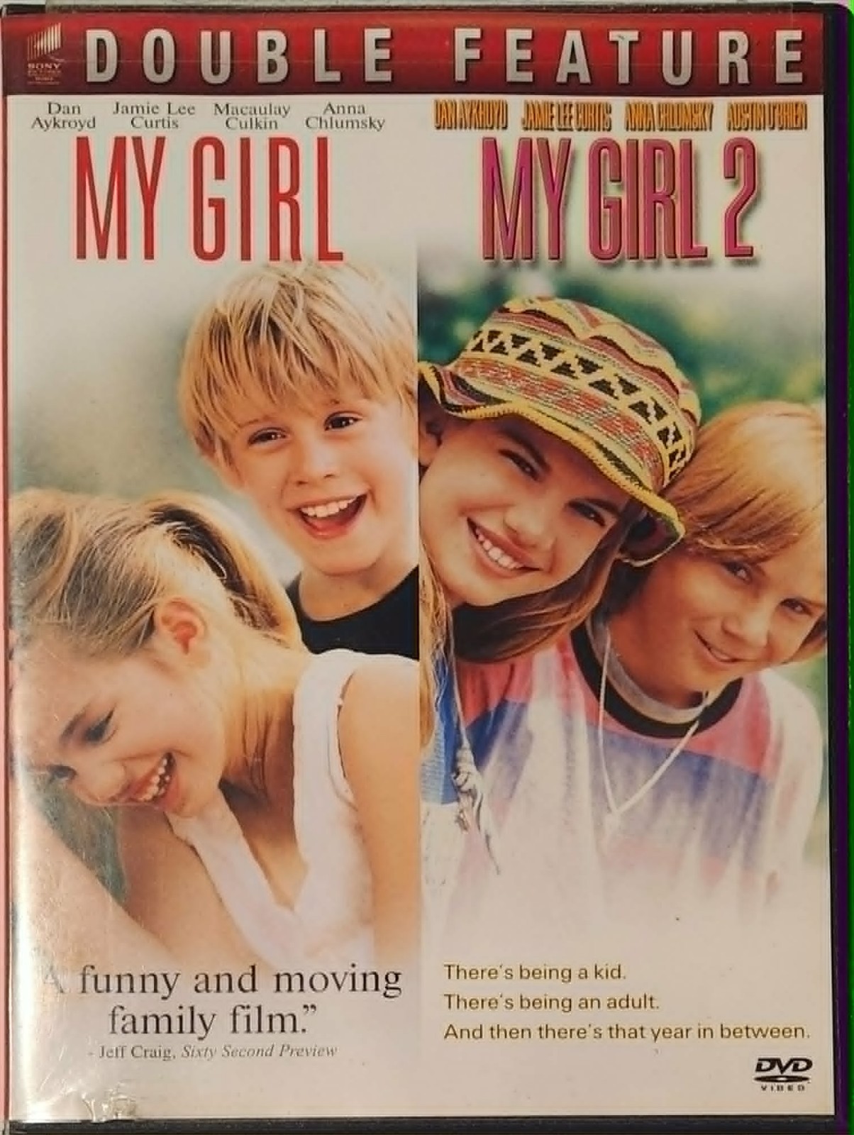 My Girl / My Girl 2 Double Feature DVD Culkin / Chlumsky Family Drama