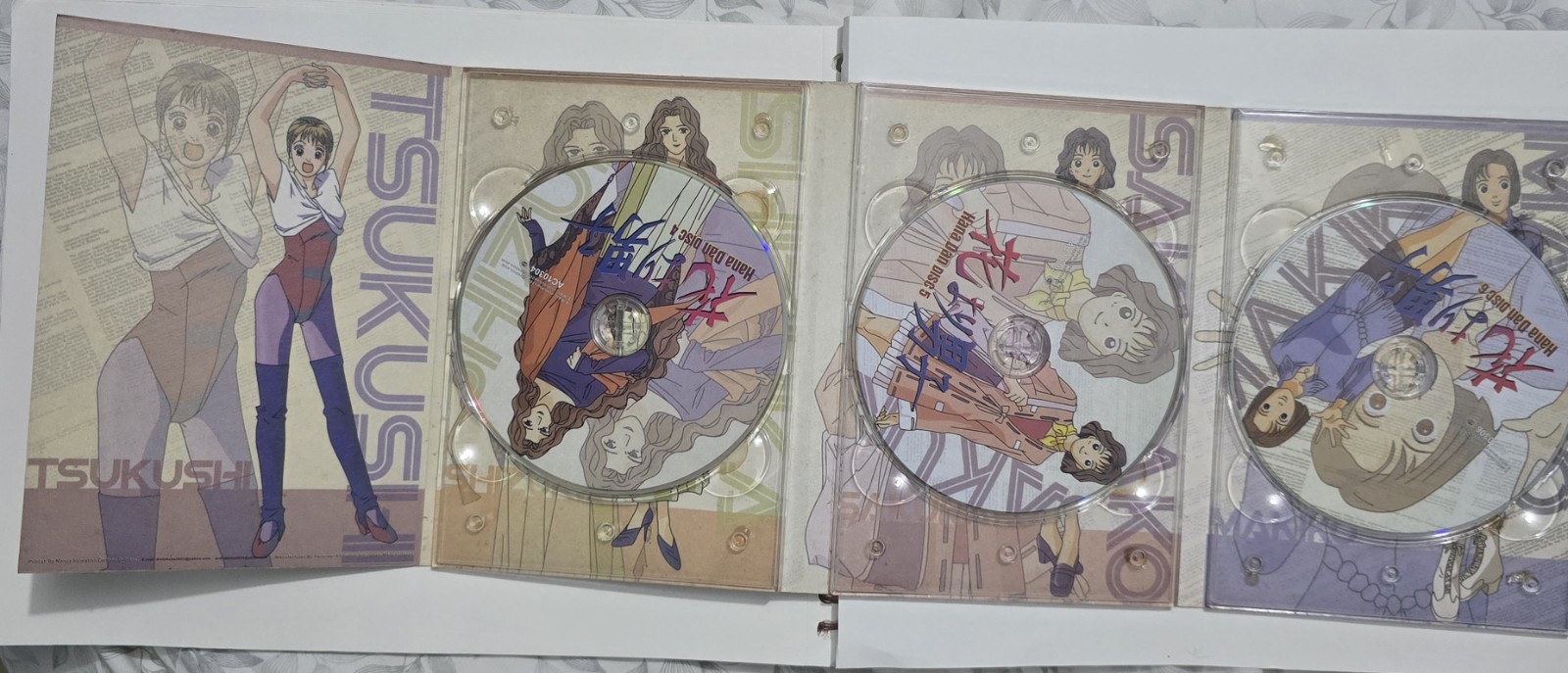 Hana Yori Dango Anime DVD Box Set Hana Dan Vol. 1 & 2 TV Series Cardboard Sleeve